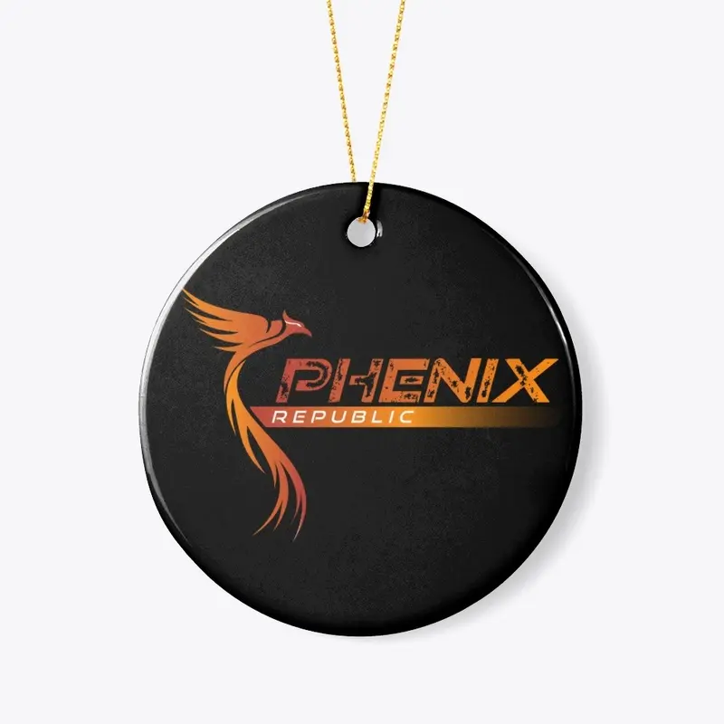 Phenix Republic Ceramic Ornament 